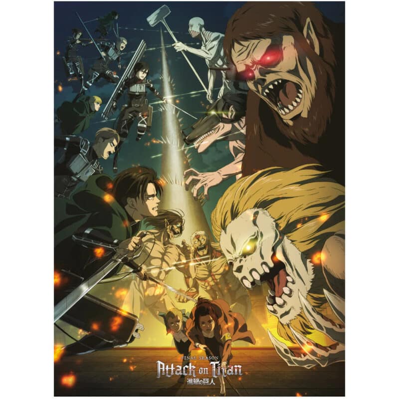 Attack on Titan Set 2 Posters – Final Season