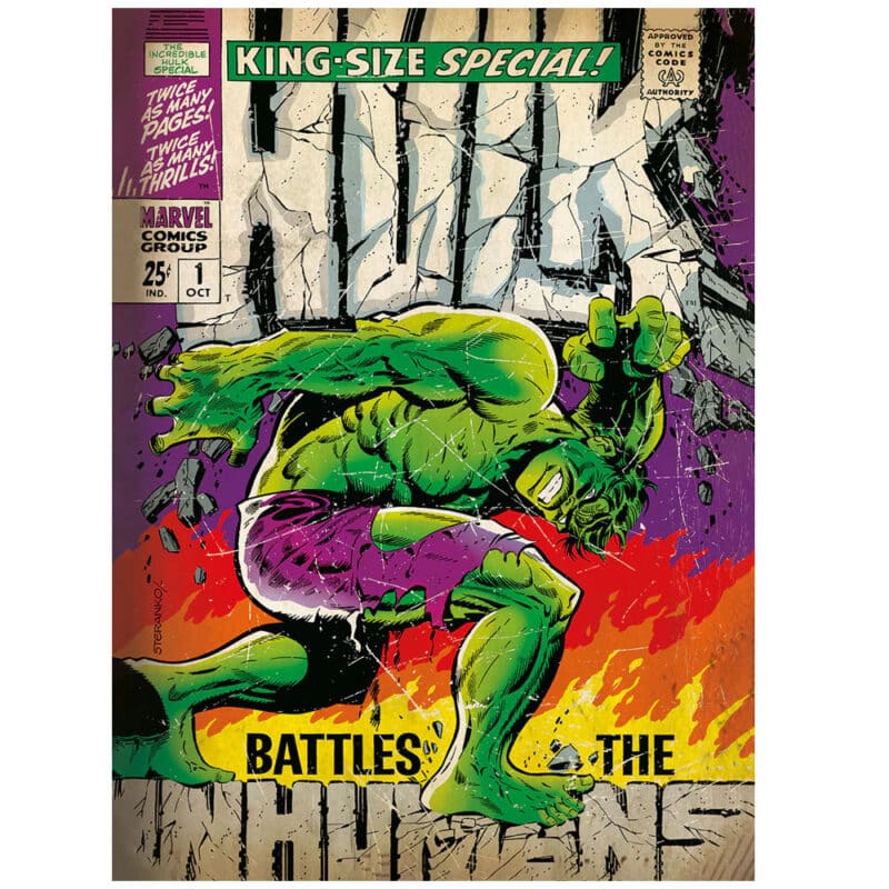 Marvel Set 2 Posters - Spider-Man & Hulk (Comic Covers)