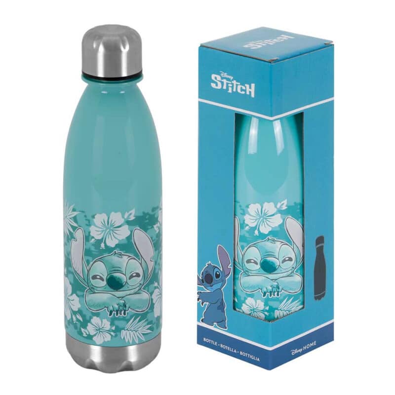 Stitch Water Bottle – Azul