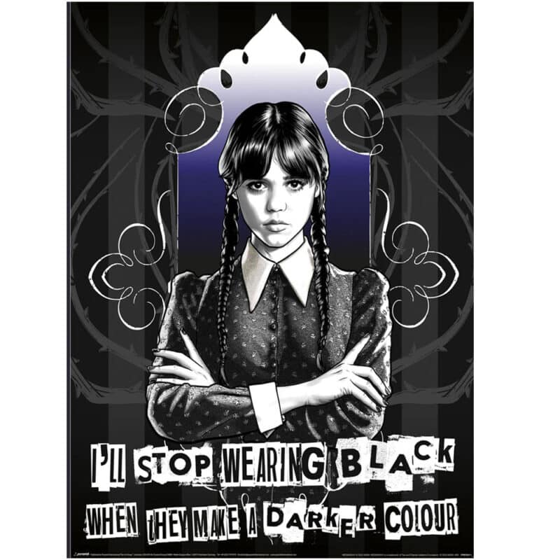 Wednesday Set 2 Posters - Wednesday Addams