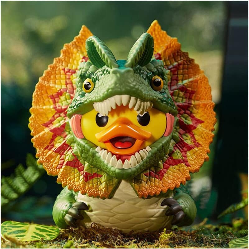 Jurassic Park: Dilophosaurus TUBBZ Collectible Rubber Duck (Boxed Edition)