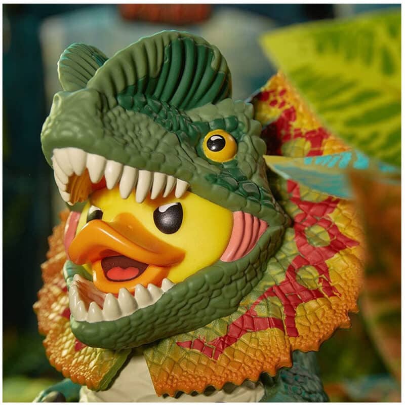 Jurassic Park: Dilophosaurus TUBBZ Collectible Rubber Duck (Boxed Edition)