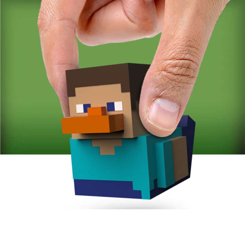 Minecraft: Steve TUBBZ Collectible Rubber Duck (Mini Edition)