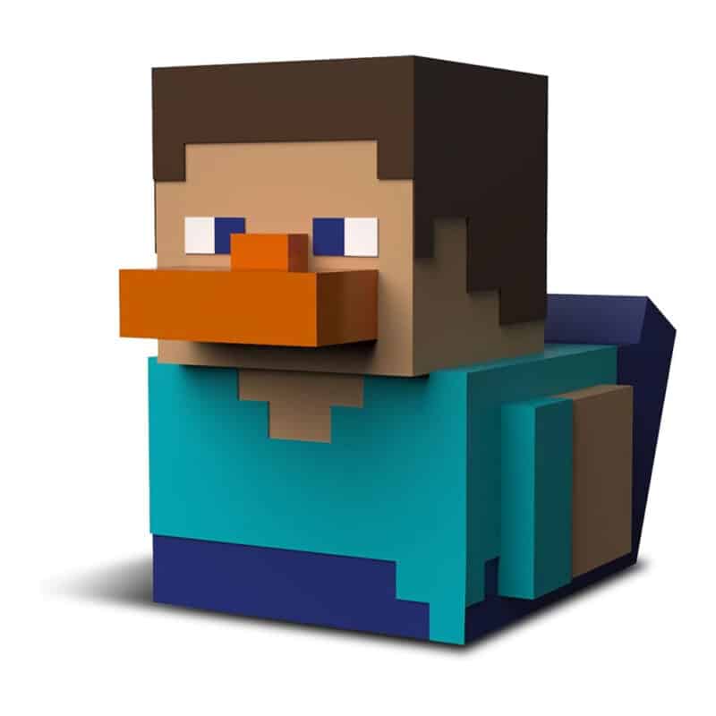 Minecraft: Steve TUBBZ Collectible Rubber Duck (First Edition)