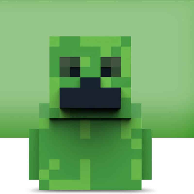 Minecraft: Creeper TUBBZ Collectible Rubber Duck (First Edition)