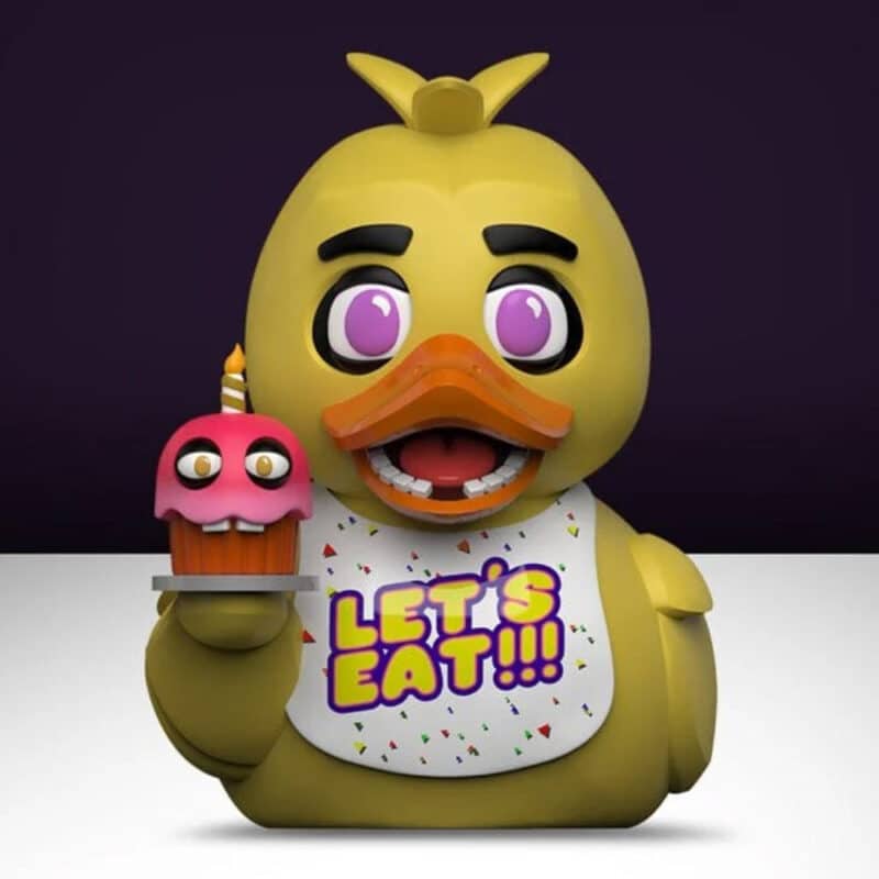 Five Nights at Freddy’s: Chica TUBBZ Collectible Rubber Duck (First Edition)