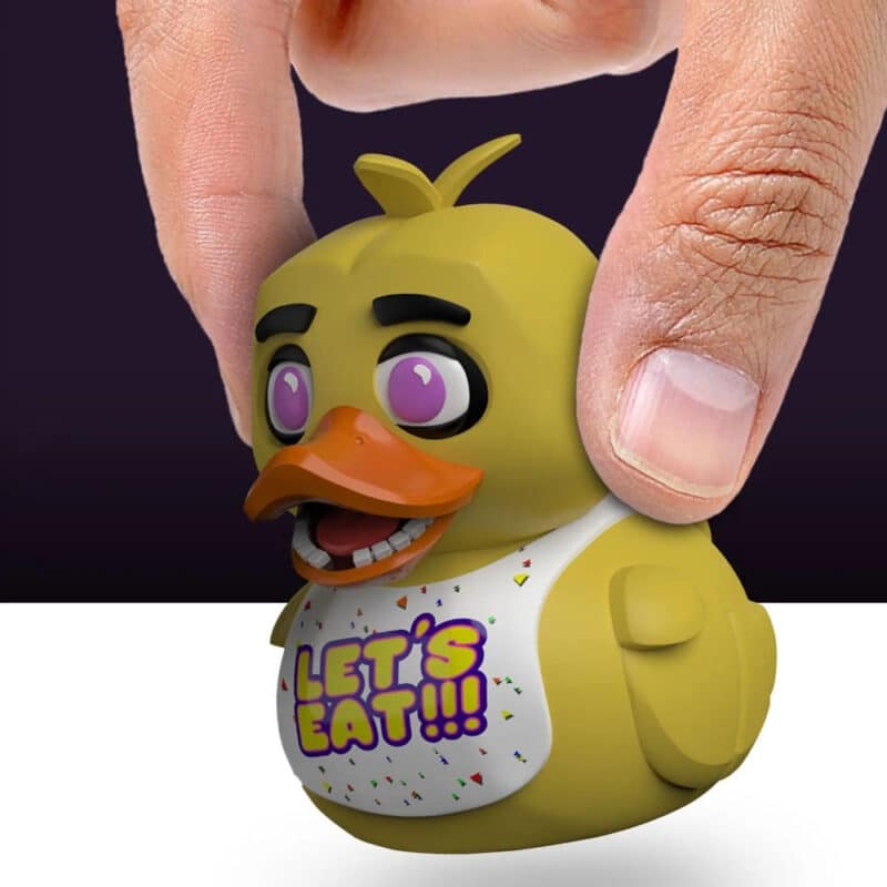 Five Nights at Freddy’s: Chica TUBBZ Collectible Rubber Duck (Mini Edition)