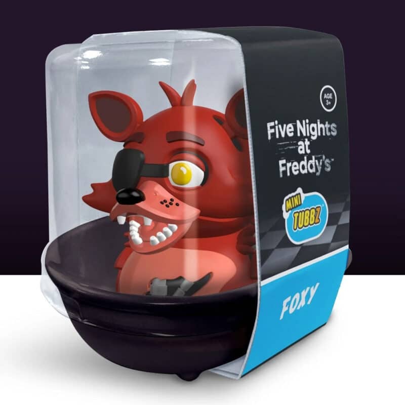 Five Nights at Freddy’s: Foxy TUBBZ Collectible Rubber Duck (Mini Edition)