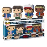 Funko 8-Bit POP! Television: Stranger Things – Набор из 4 фигурок (Одиннадцать с вафлями, Майк, Дастин, Лукас)