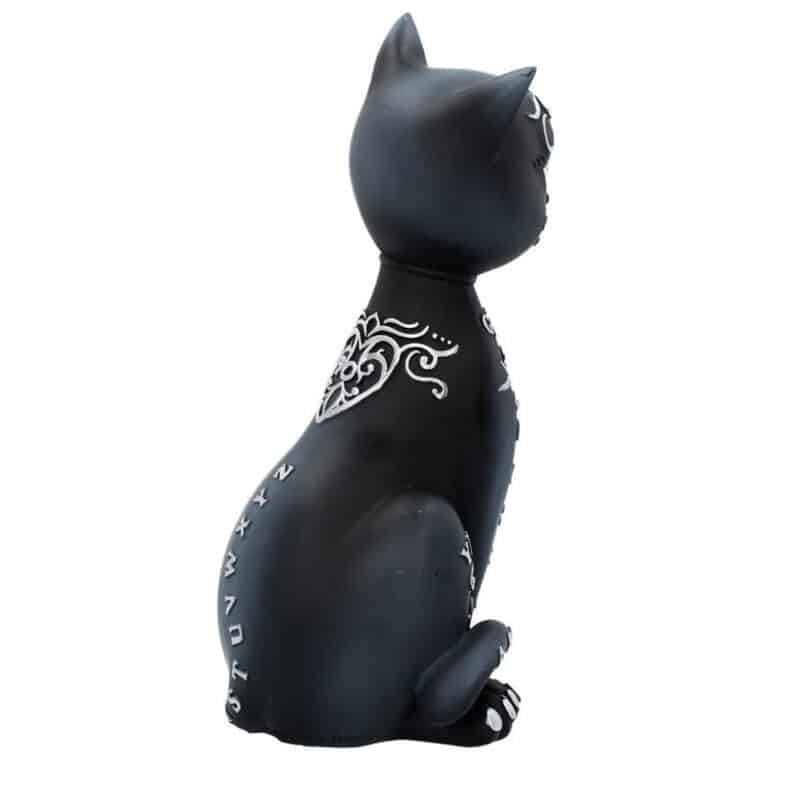 Mystic Kitty Figurine Spirit Board Black Cat Ornament