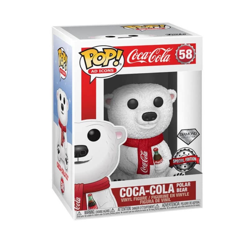 Funko POP! Ad Icons: Coca-Cola Polar Bear (Diamond Collection)