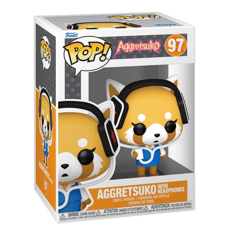 Funko POP! Aggretsuko – Aggretsuko With Headphones