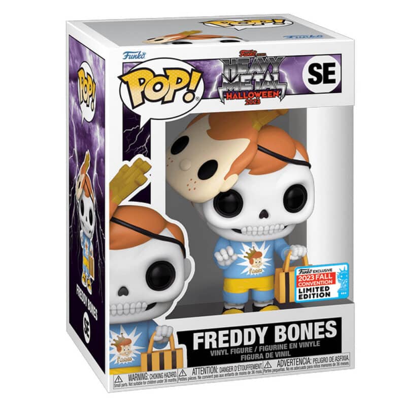 Funko POP! Heavy Metal Halloween 2023 - Freddy Bones (Fall Convention 2023)(Limited edition)