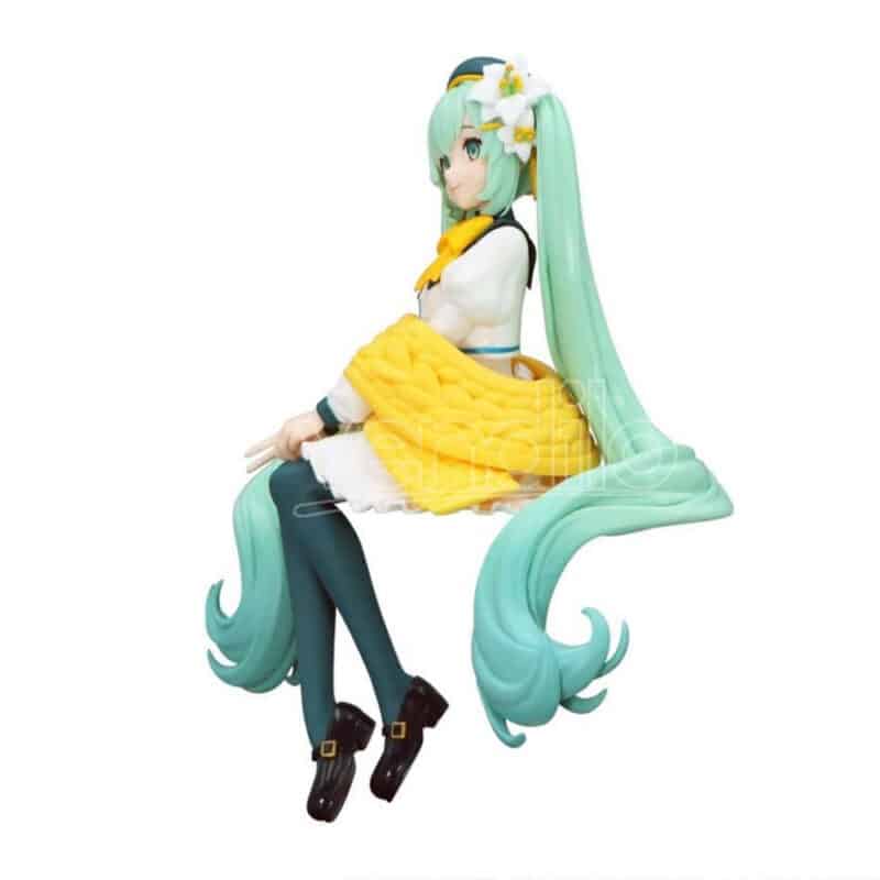 Hatsune Miku Noodle Stopper PVC Statue (Flower Fairy Lily White ver.)