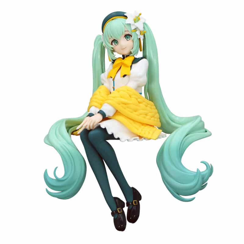 Hatsune Miku Noodle Stopper PVC Statue (Flower Fairy Lily White ver.)