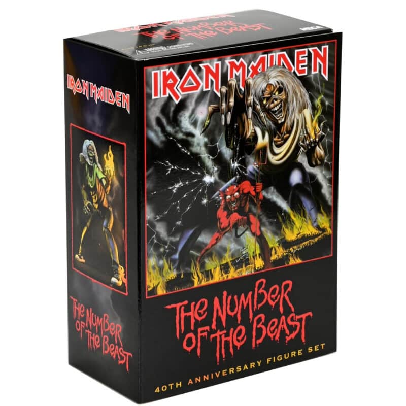Iron Maiden Eddie Ultimate Number of the Beast 40th Anniversary action figure