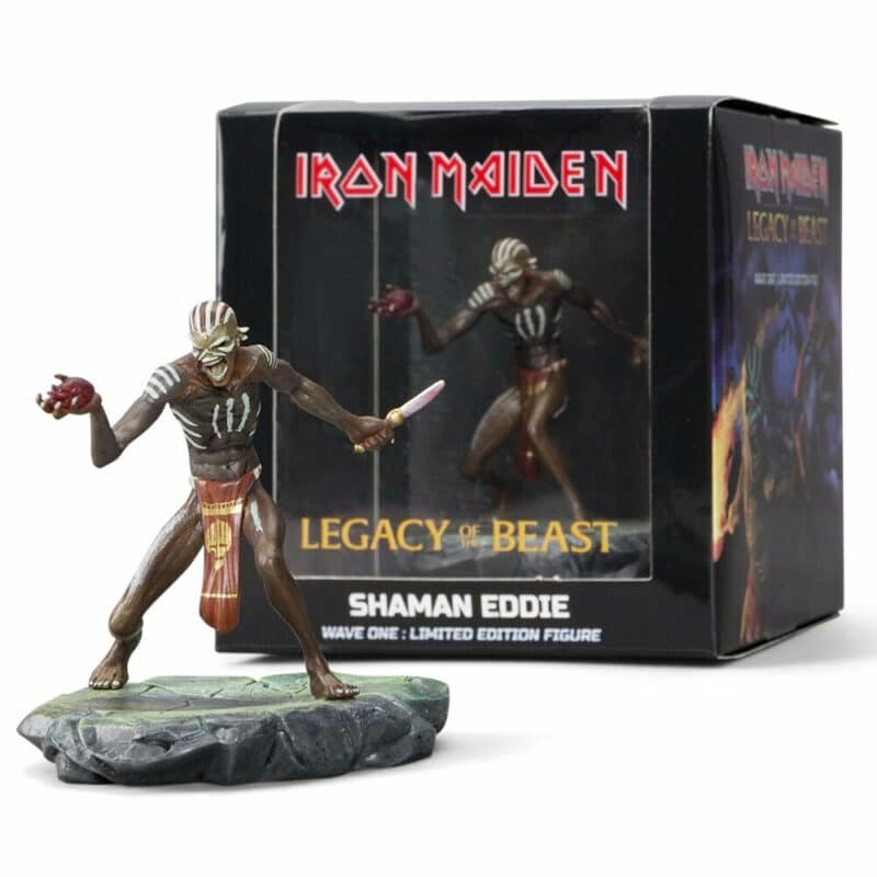 Iron Maiden Legacy Of The Beast Shaman Eddie Vinyl Figure
