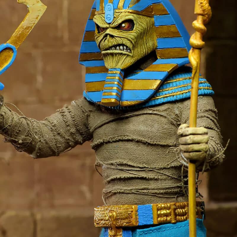 Iron Maiden – Powerslave Pharaoh Eddie Clothed action figure