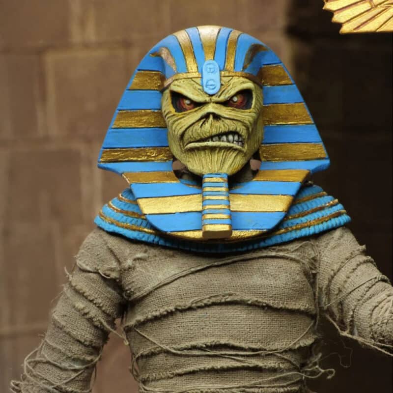 Iron Maiden – Powerslave Pharaoh Eddie Clothed action figure