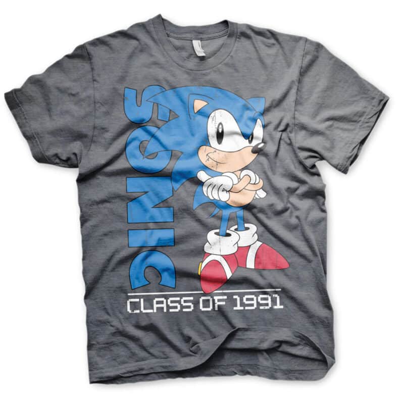 Sonic The Hedgehog T-Shirt Class of 1991