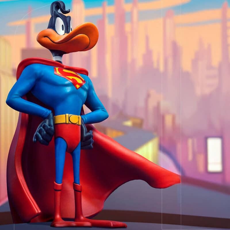 Space Jam: A New Legacy Daffy Duck Superman Art Scale 1/10 Statue