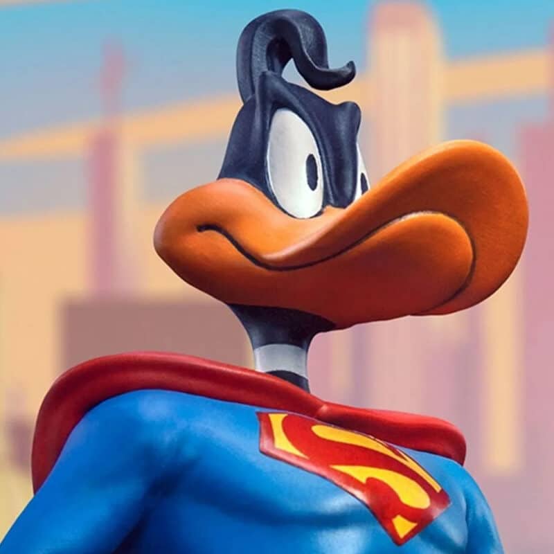 Space Jam: A New Legacy Daffy Duck Superman Art Scale 1/10 Statue