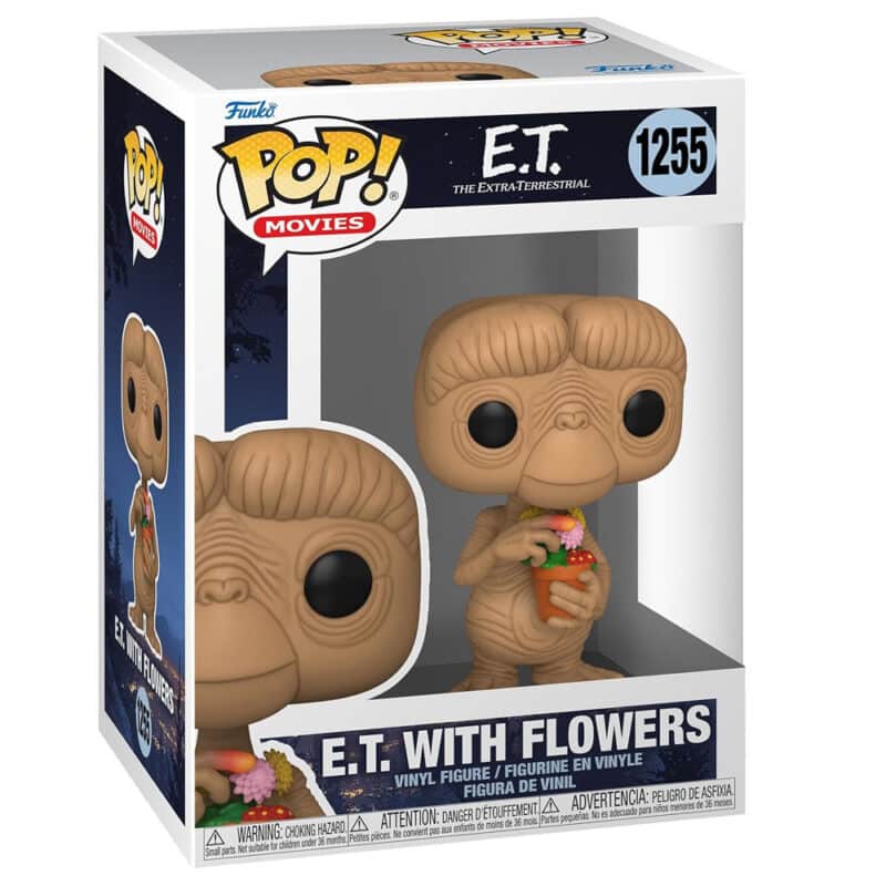 Funko POP! Movies: E.T. the Extra – Terrestrial: ET with flowers