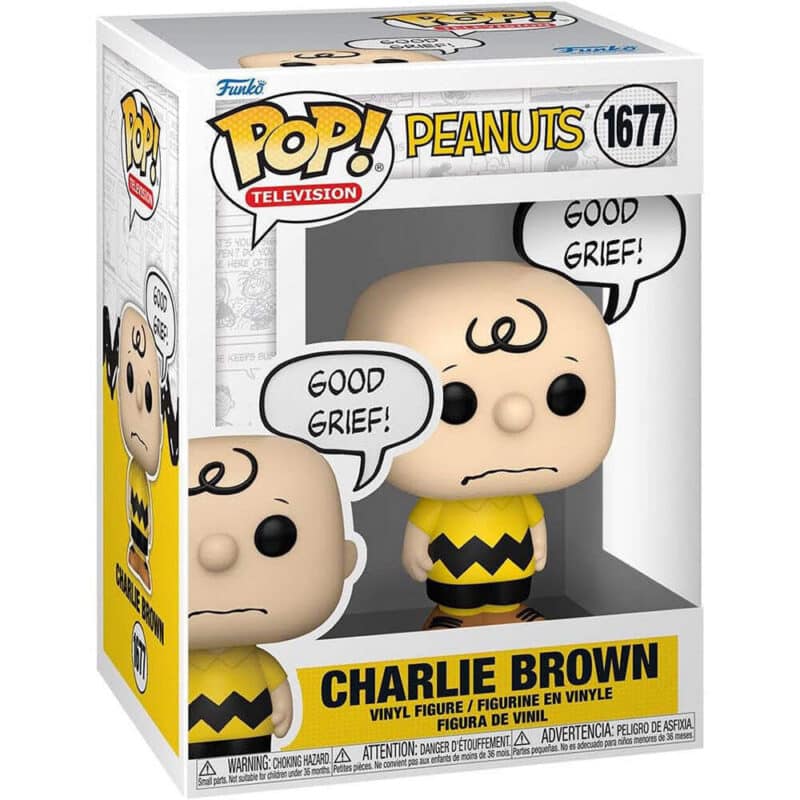 Funko POP! Television: Peanuts Charlie Brown (Good Grief)