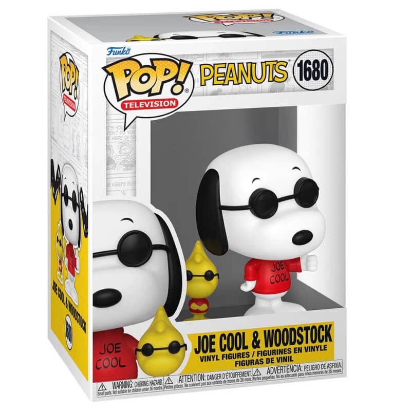 Funko POP! Television: Peanuts Joe Cool Snoopy & Woodstock
