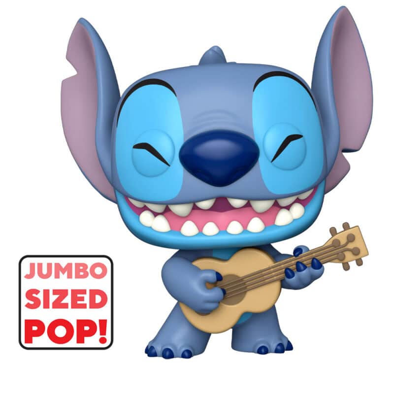 Funko Jumbo POP! Disney: Lilo & Stitch - Stitch with Ukelele