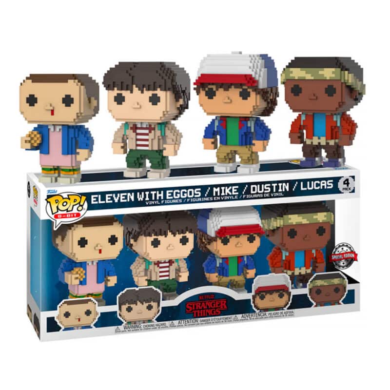 Funko POP! 8 Bit: Stranger Things (4 pack) 