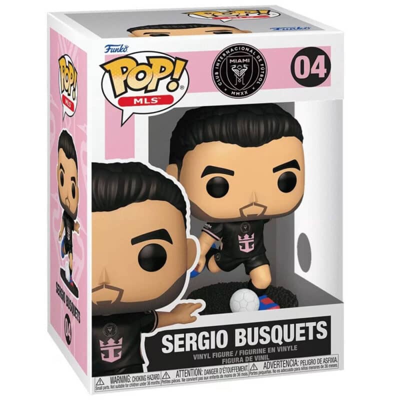 Funko POP! Football: Inter Miami – Sergio Busquets