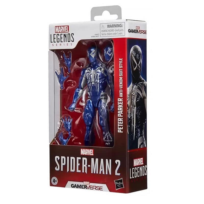 Marvel Legends Series Gamerverse Spider-Man 2 - Peter Parker Anti-Venom Suit Action figure
