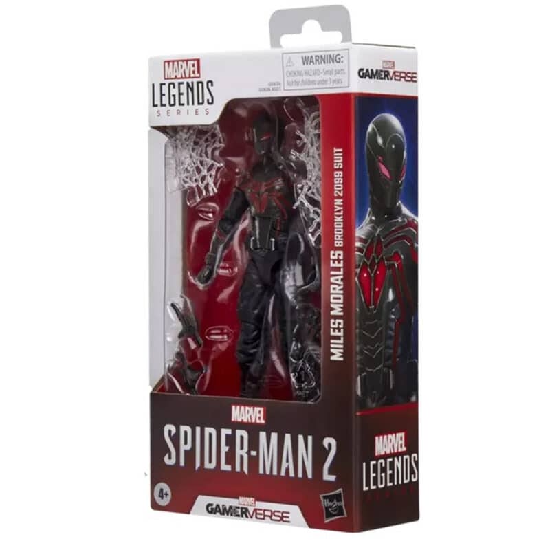 Marvel Legends Series Gamerverse Spider-Man 2 - Miles Brooklyn 2099 Suit Action figure