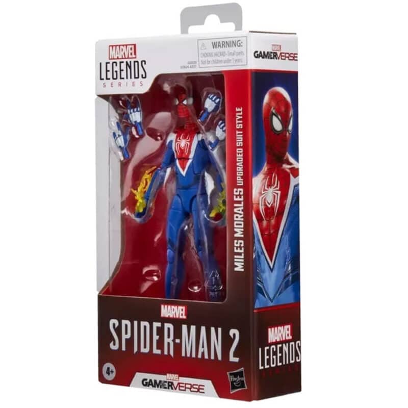 Marvel Legends Series Gamerverse Spider-Man 2 - Miles Upgraded Suit Action figure
