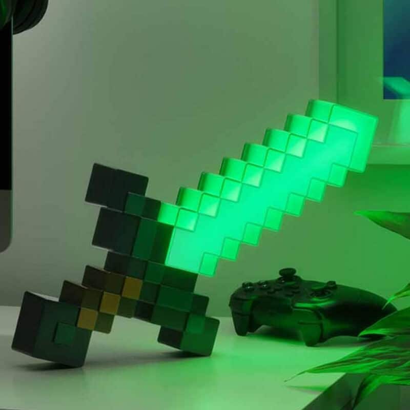 Lamp Minecraft Diamond Sword