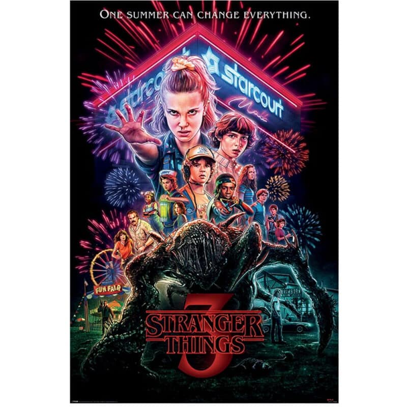 Stranger Things poster Summer of 85