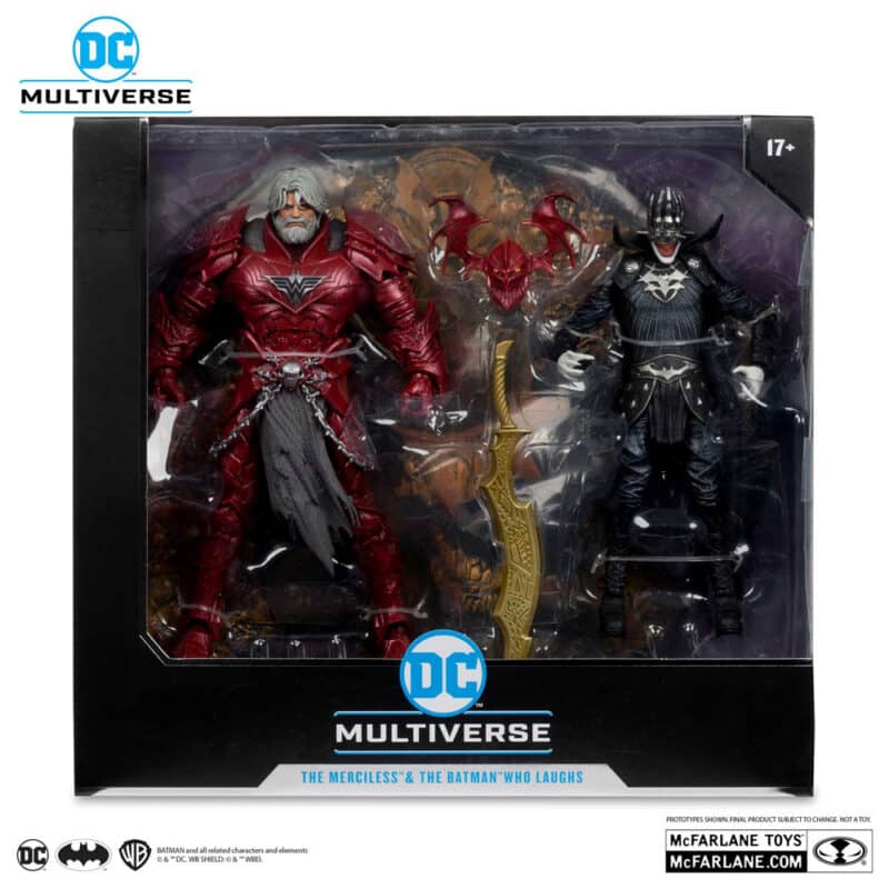 Batman Who Laughs (Knight Armor) & The Merciless (Dark Multiverse) Collector Edition 2pk