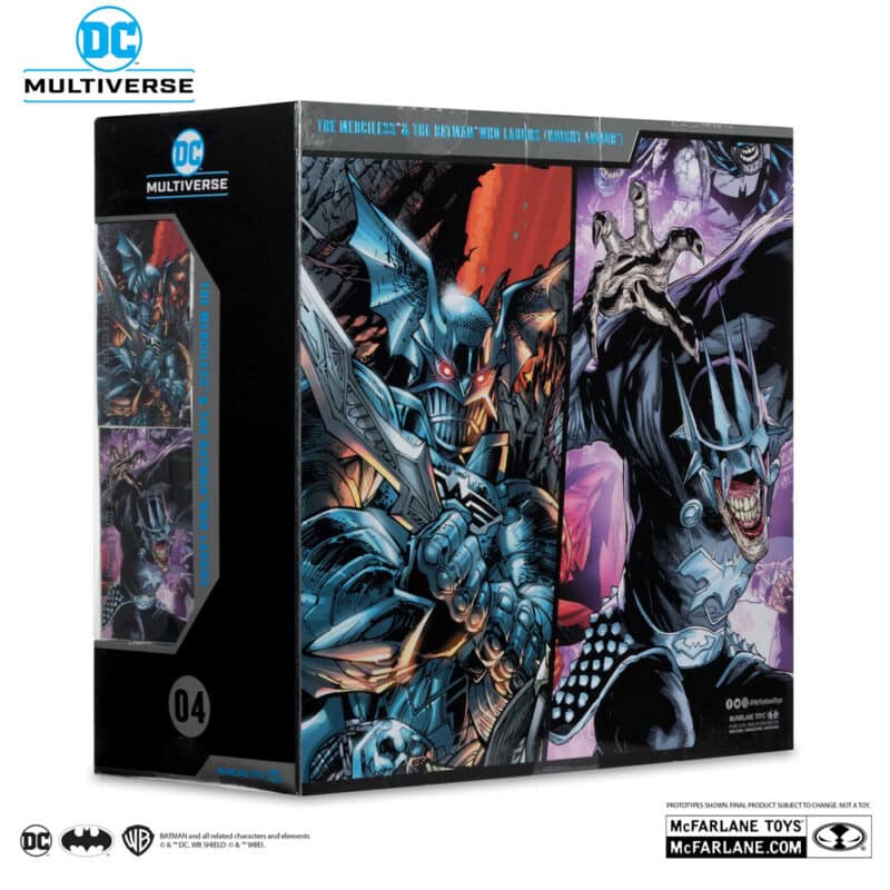 Batman Who Laughs (Knight Armor) & The Merciless (Dark Multiverse) Collector Edition 2pk