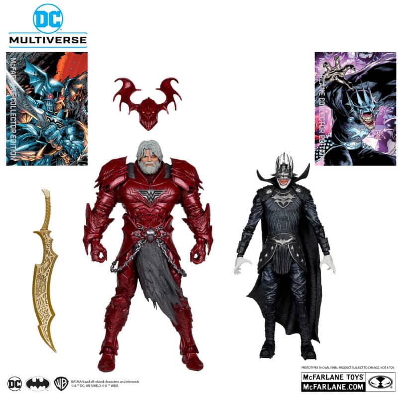 Batman Who Laughs (Knight Armor) & The Merciless (Dark Multiverse) Collector Edition 2pk