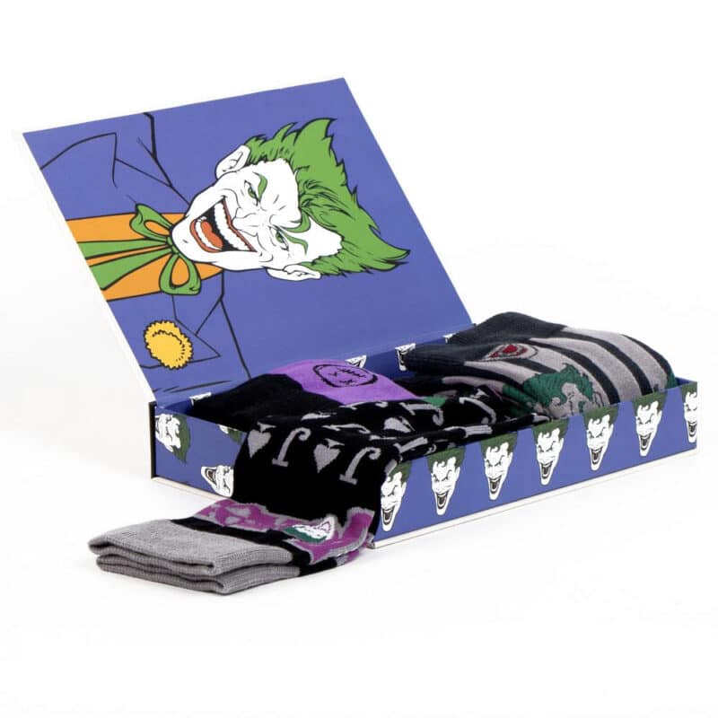 DC Comics: The Joker – 3 Pairs Socks Pack