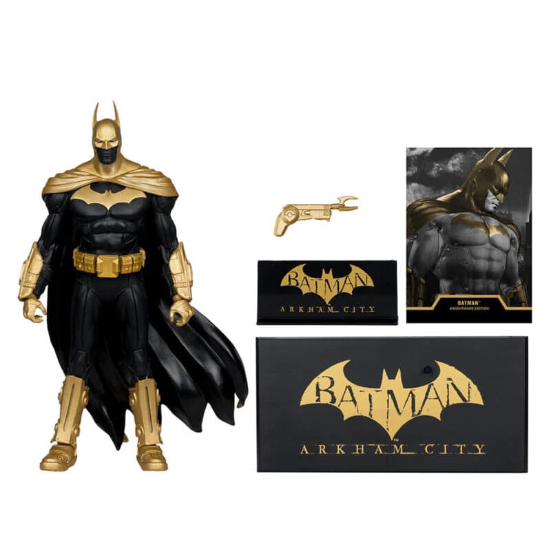 DC Multiverse Batman Arkham City (Knightmare) Gold Label Action Figure