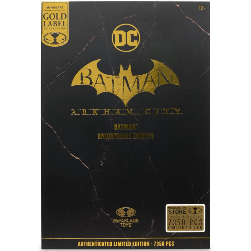 DC Multiverse Batman Arkham City (Knightmare) Gold Label Action Figure