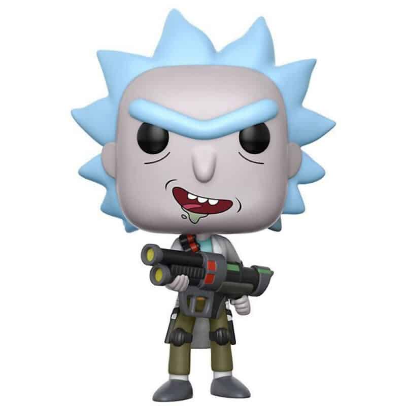 Funko POP! Animation: Rick & Morty – Weaponized Rick (Chase)(GITD)
