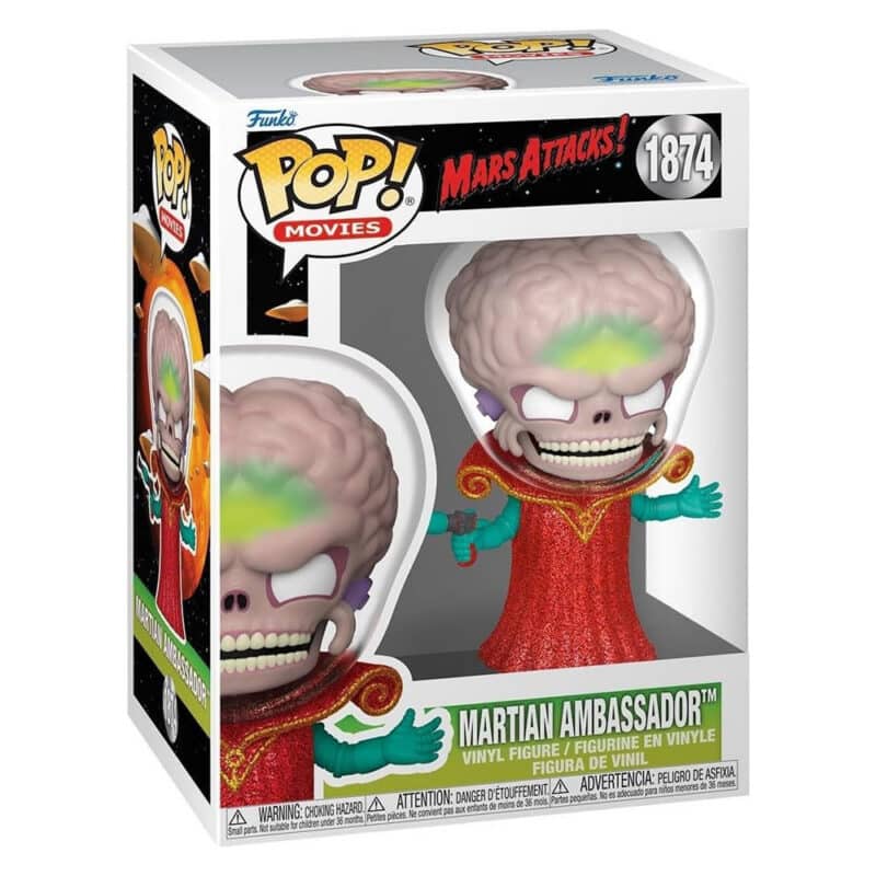 Funko POP! Movies: Mars Attacks Martian Ambassador - Image 2