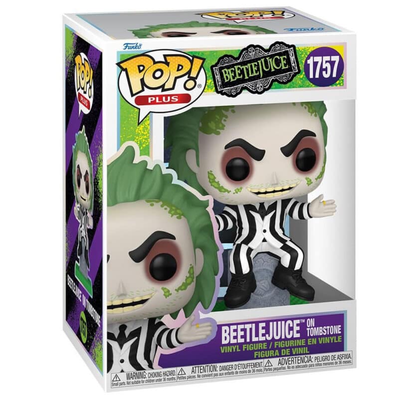 Funko POP! Plus: Beetlejuice – Beetlejuice on tombstone