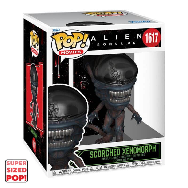 Funko Super Sized POP! Movies: Alien: Romulus – Scorched Xenomorph