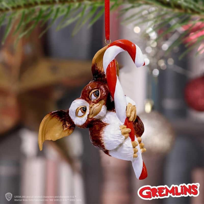 Gremlins – Gizmo Candy Cane Hanging Ornament