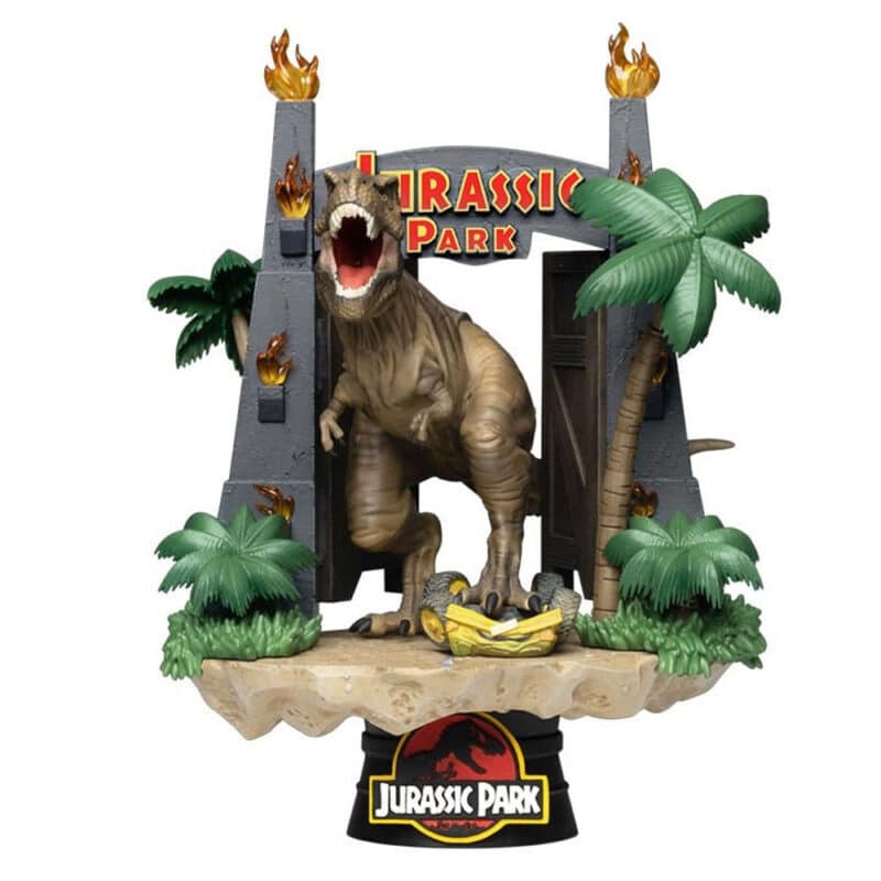 Jurassic Park D-Stage PVC Diorama Park Gate