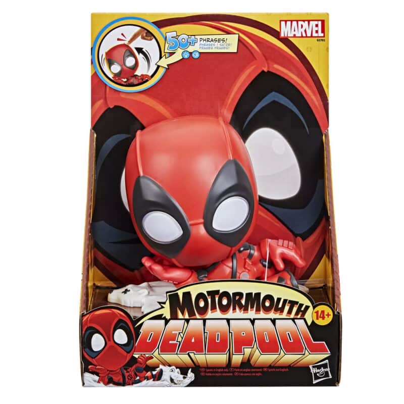 Marvel Deadpool Motor Mouth Talking Figure (English Version)